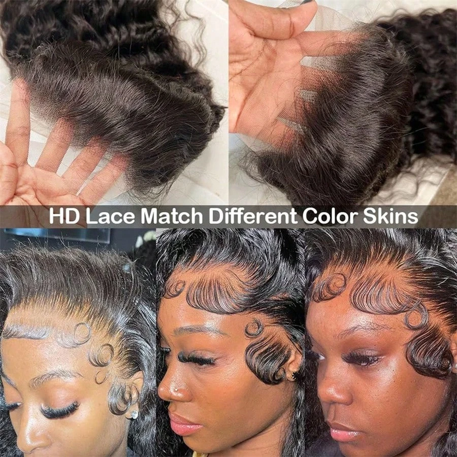 250 Density13x413x6 Kinky Curly wig Lace Front Jerry Curly Wigs Human Hair Brazilian Pre Plucked For Women With Baby Hair 5