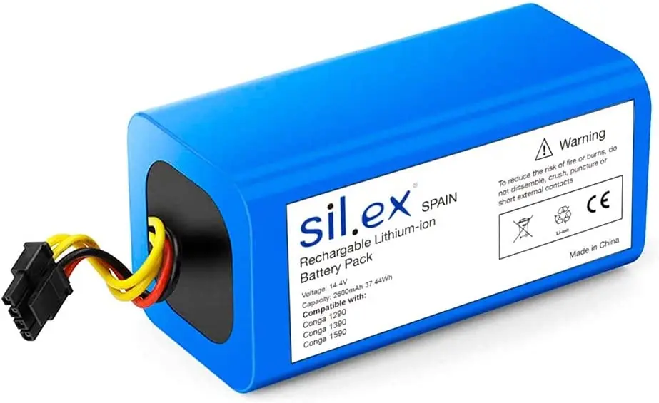Bateria de Aspiradora para Cecotec Conga 1290, 1390, 1490, 1590 de 2600 mAh - Repuestos Fuentes Bateria de Aspiradora para Cecotec Conga 1290, 1390, 1490, 1590 de 2600 mAh - Repuestos Fuentes