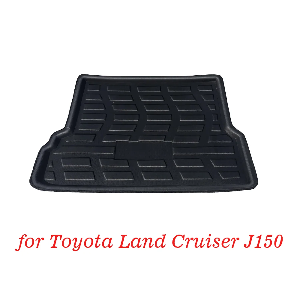 Spezielle hintere Kofferraum matte für Toyota Land Cruiser Prado J150 J200  2010 ~ 2023 2011 2012 2013 2014 2015 2016 2017 2018 2019 2020 2021 2022  Tablett wasserdichtes Boden polster Space Boot Carg Cover Zubehör -  AliExpress