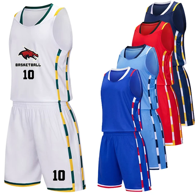 Custom Men Kids Basketball Jerseys Sets Breathable Basketball Uniform 100%  Polyester Basketball Shirts Clothing Big Size 6XL - AliExpress