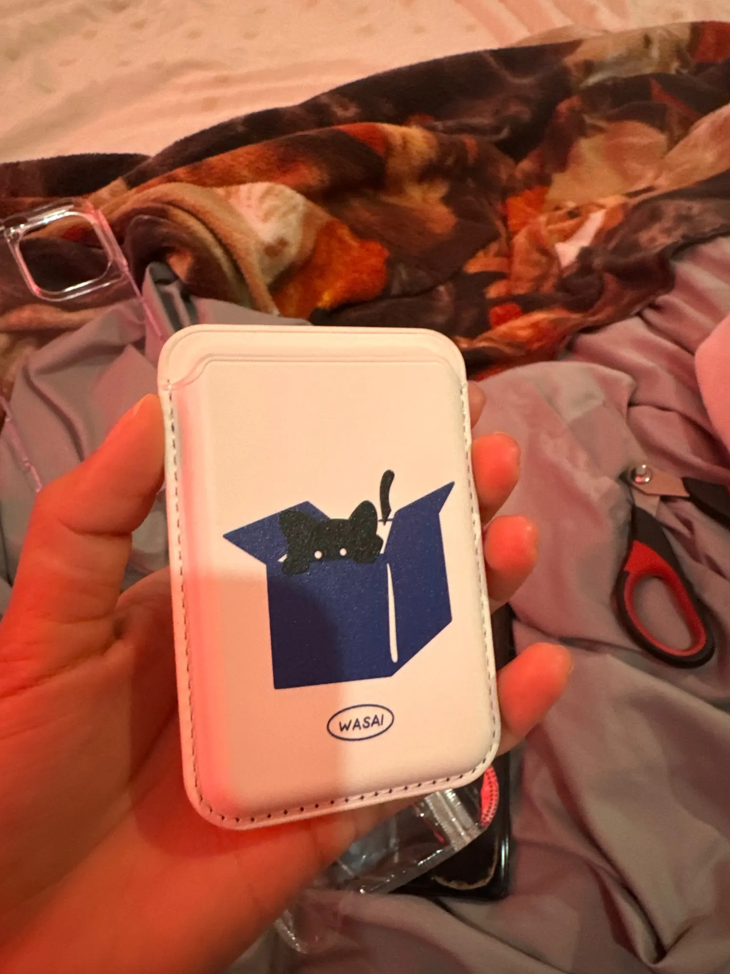 Y2K Cat iPhone Case + Wallet, customer photo
