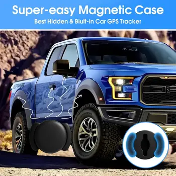 Mini Hidden GPS Tracker for Car Anti-Theft​ - Waterproof Magnetic Real Time Vehicle Locator with Free Lifetime App, Tracking Dev 6