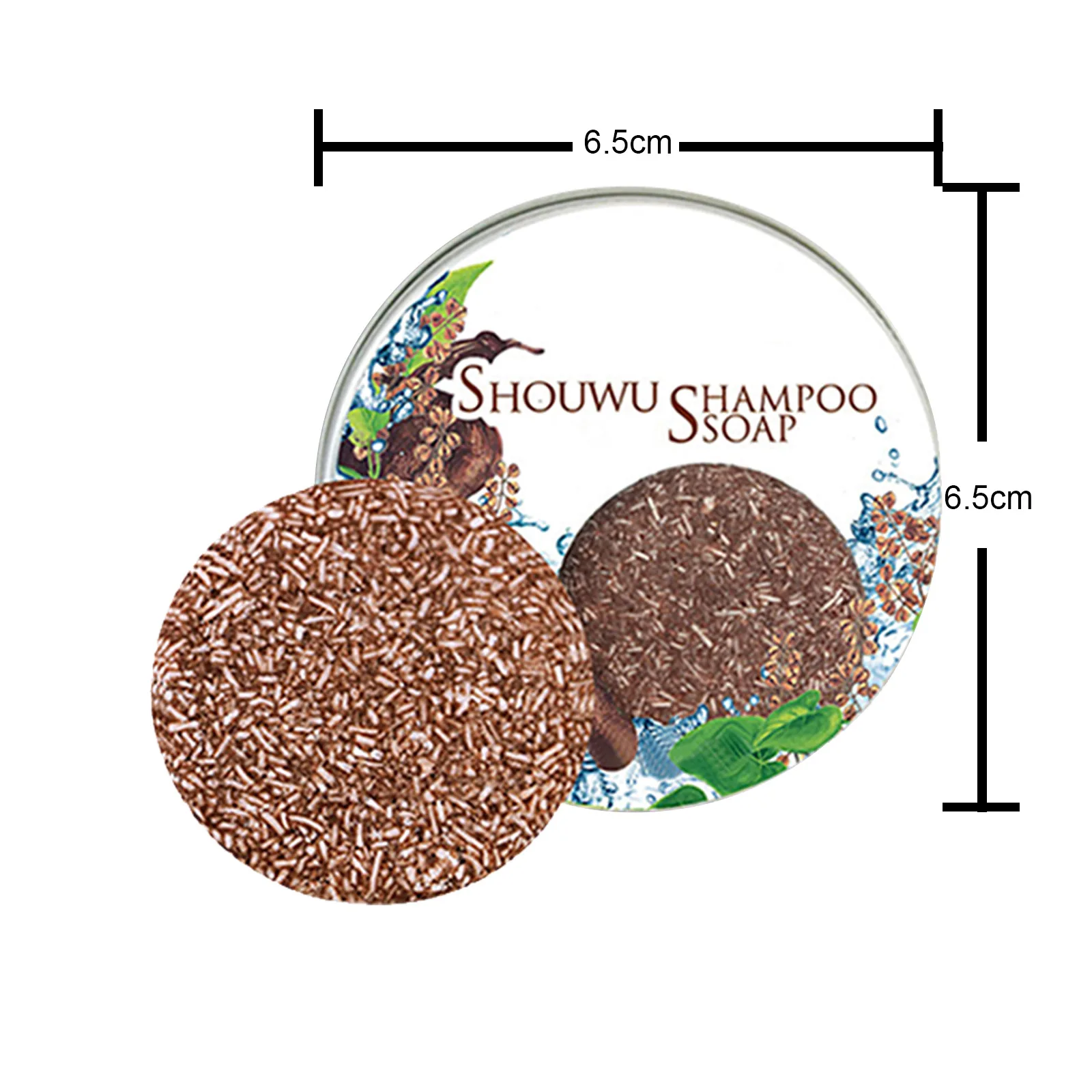 EELHOE Herbal Hair Cleaning Soap Nourishing Scalp Darkening Enhance Smoothness Prevent Hair Loss Strengthening Hair Care Soap