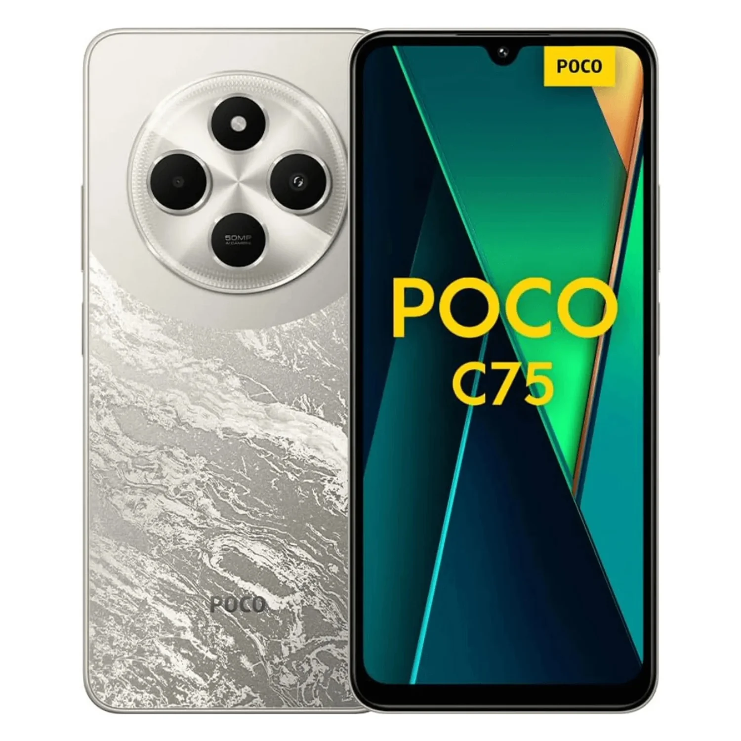 Xiaomi Poco C75 NFC 256GB/8GB 6.74 Ram 50MP/13MP-ゴールデン