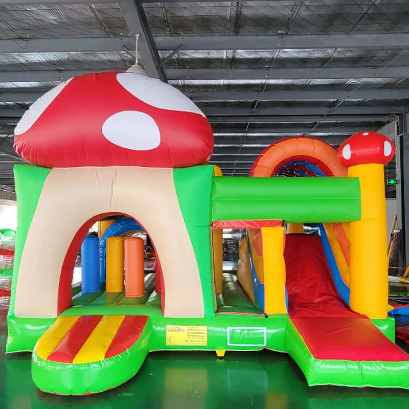 Popular Inflatable Bounce Castles Jumping Trampoline Inflatable Slide Combos Inflatable Fun City