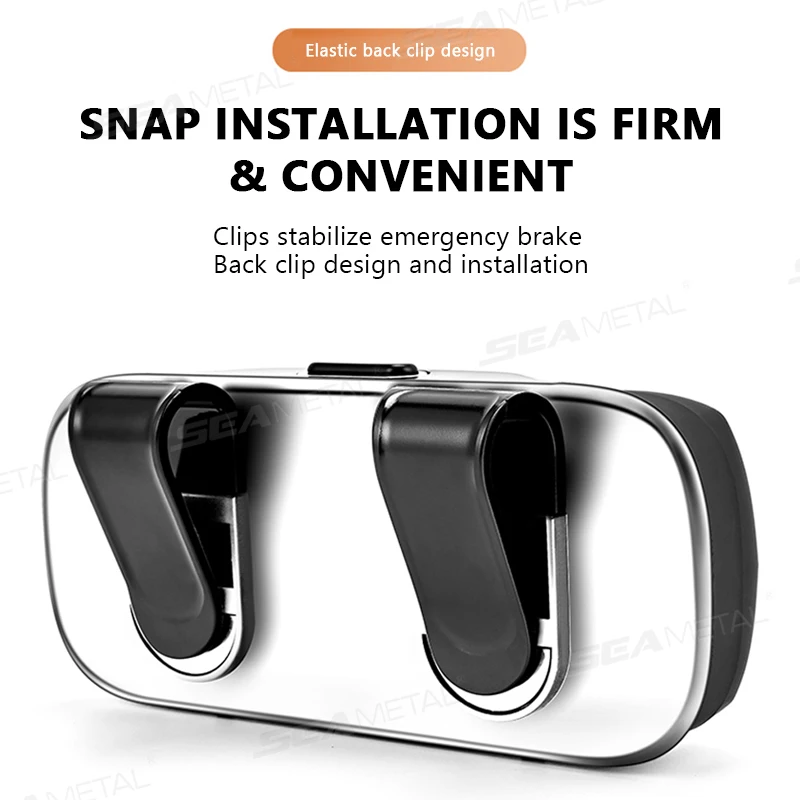 Car Glasses Case Hard Box Auto Eyeglasses Holder Black Grey Brown