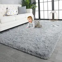 NOAHAS Fluffy Ultra Soft Indoor Modern Area Rugs Living Room Plush Carpets Play Mats For Children Bedroom Home Decor Nursery Rug 1