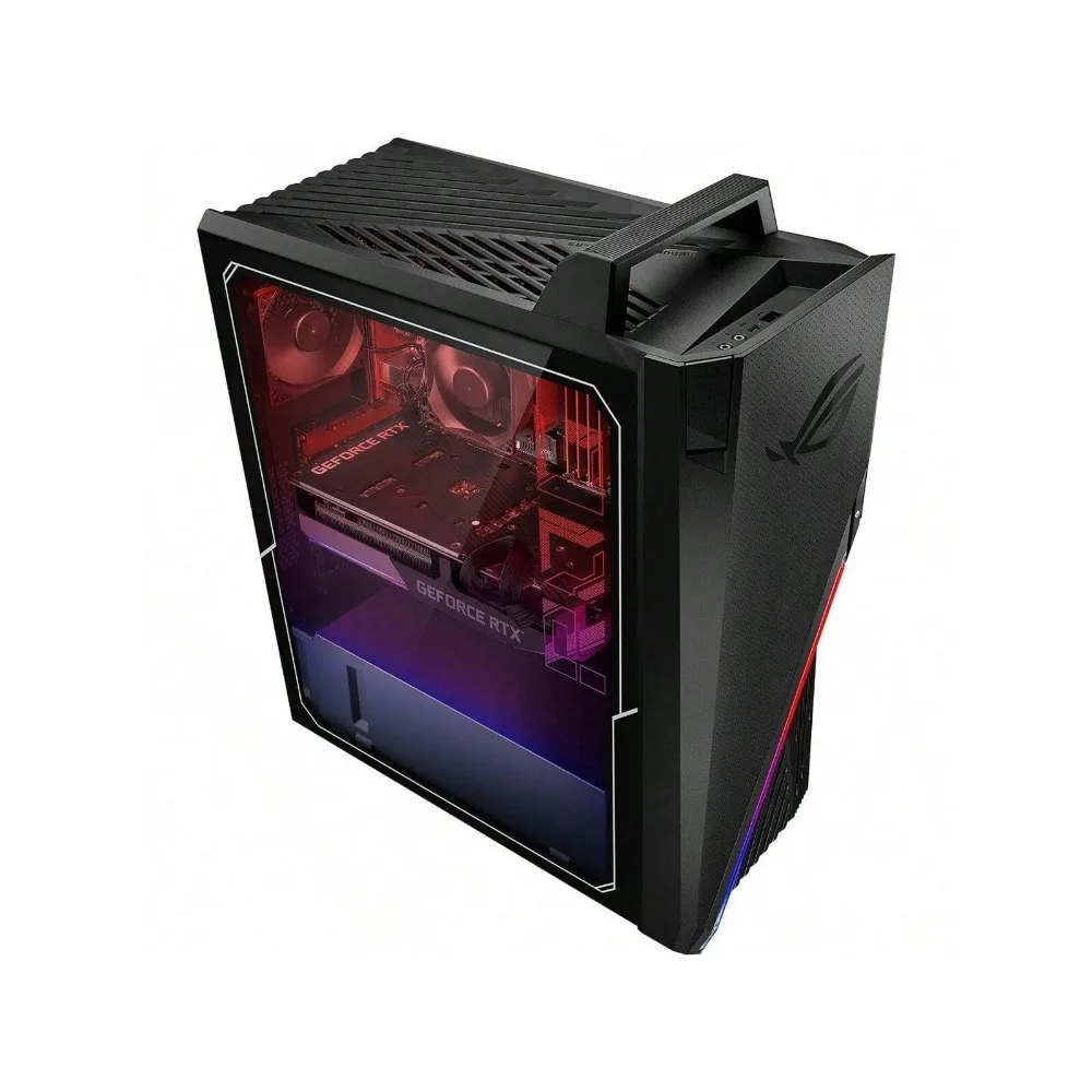 ASUS ROG STRI GA15 Gaming Desktop,AMD Ryzen 7-5800X,NVIDIA GeForce RTX 3080,64GB RAM,4TB SSD,Windows 11,Black