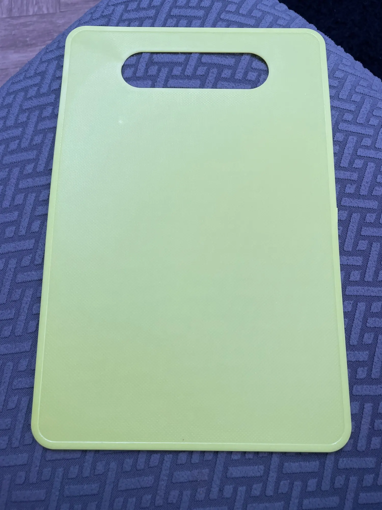 Creative PP Square Chopping Board, Non-Slip Vegetable & Fruit Cutting Board photo review