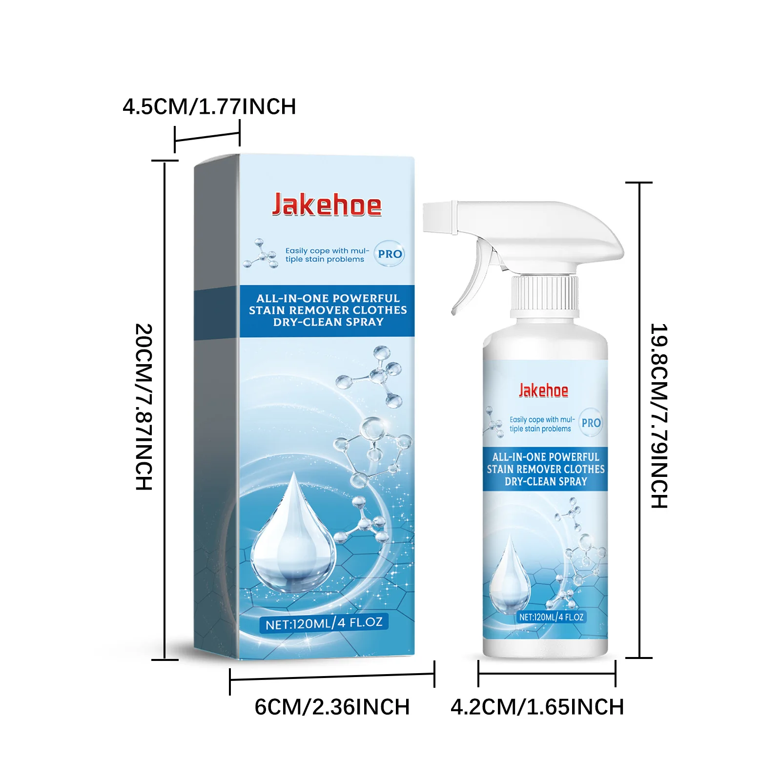 Stain Remover Spray for Clothes and Fabric