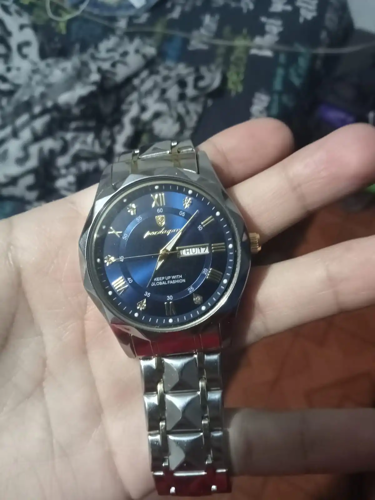 POEDAGAR Top Luxury Men Quartz Watch Waterproof Luminous Stainless Steel photo review