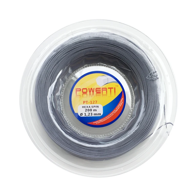 200m Hexagonal Tennis String Hard Line Polyester Line Angular Hexagonal Rotation Resistant