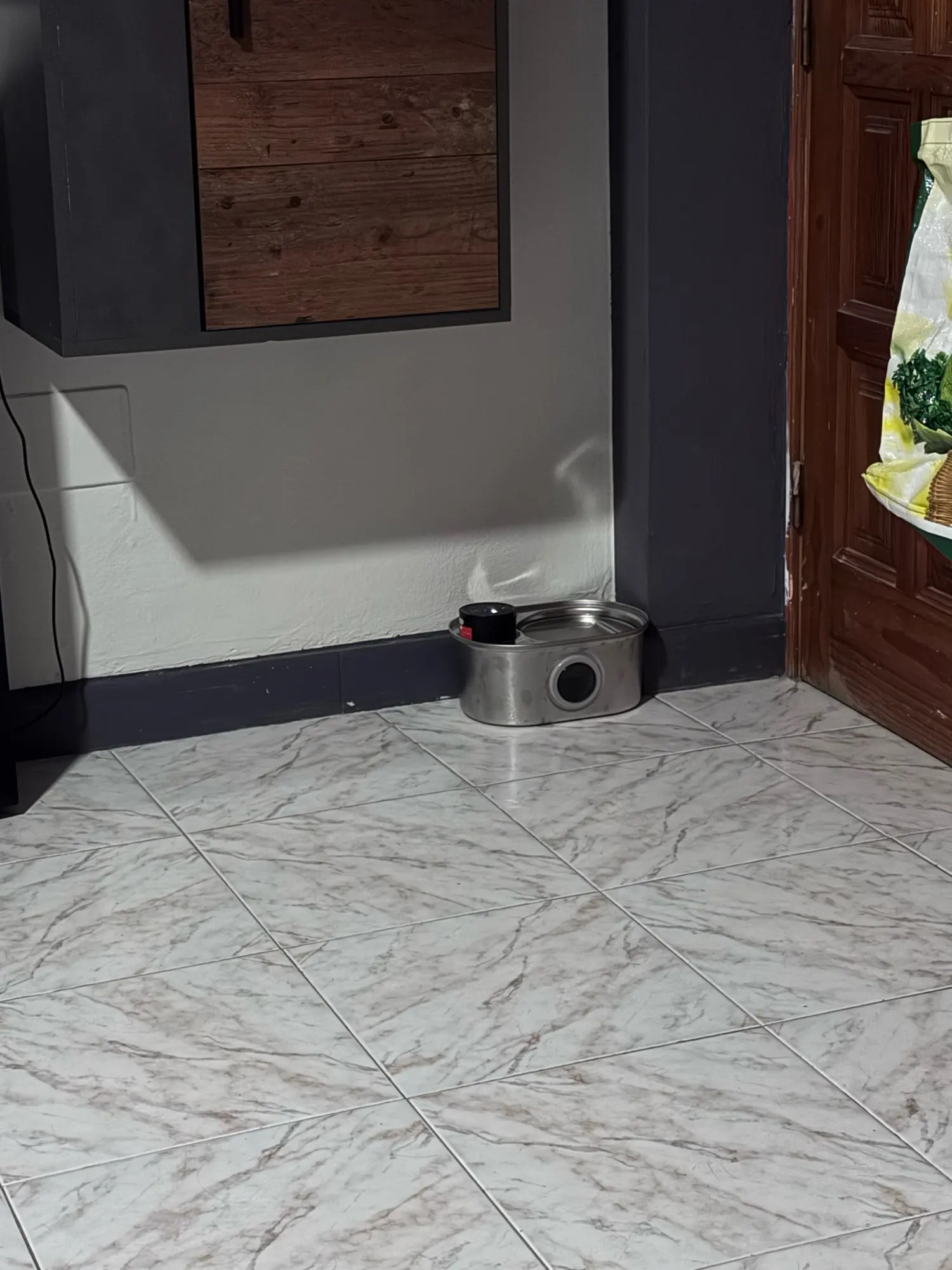 108oz/3.2L Stainless Steel Wireless Cat and Dog Drinker Rechargeable Automatic Pet Drinker Water Fountain Motion Sensor Bowl photo review