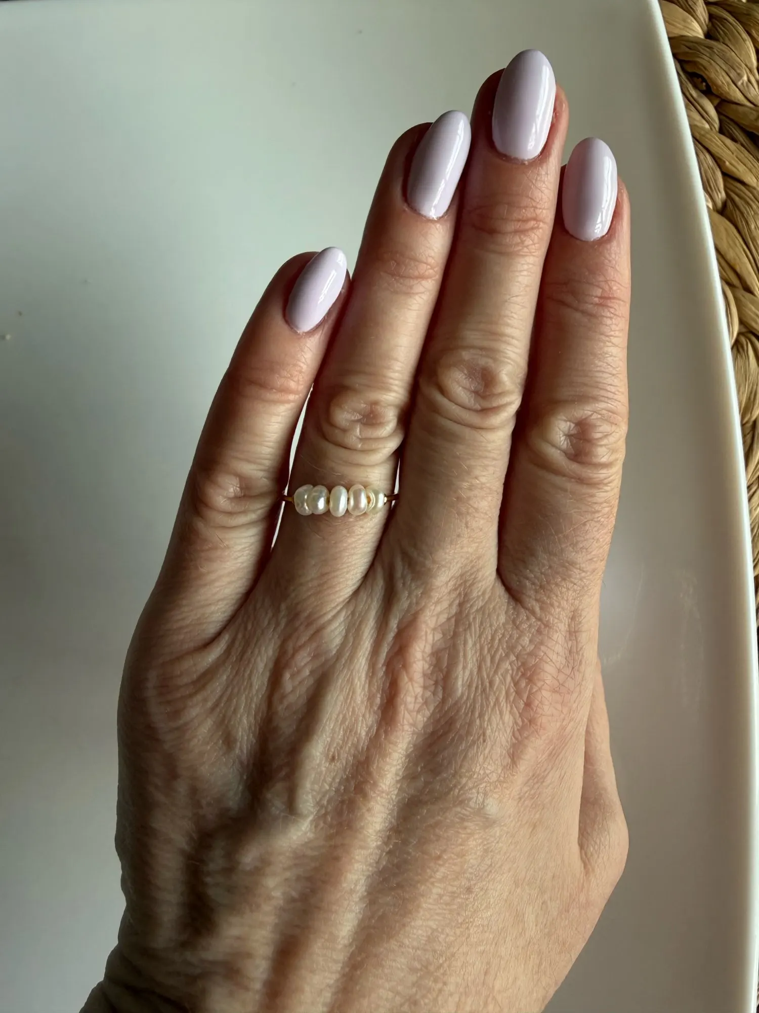 Bague Lucia - Perles Eau Douce