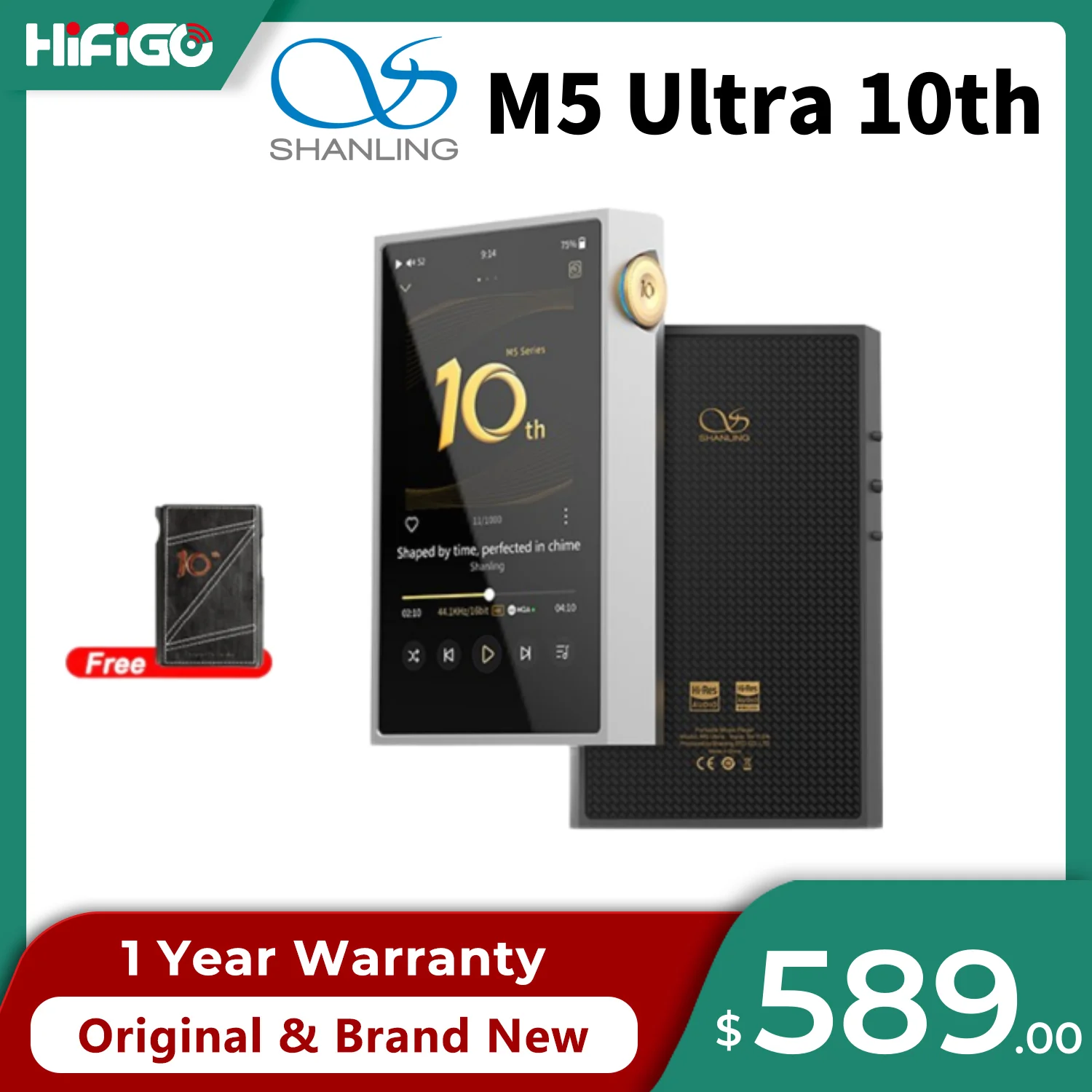 SHANLING M5 Ultra 10thを実際に使ってみた：ハイレゾ音源を最大限に
