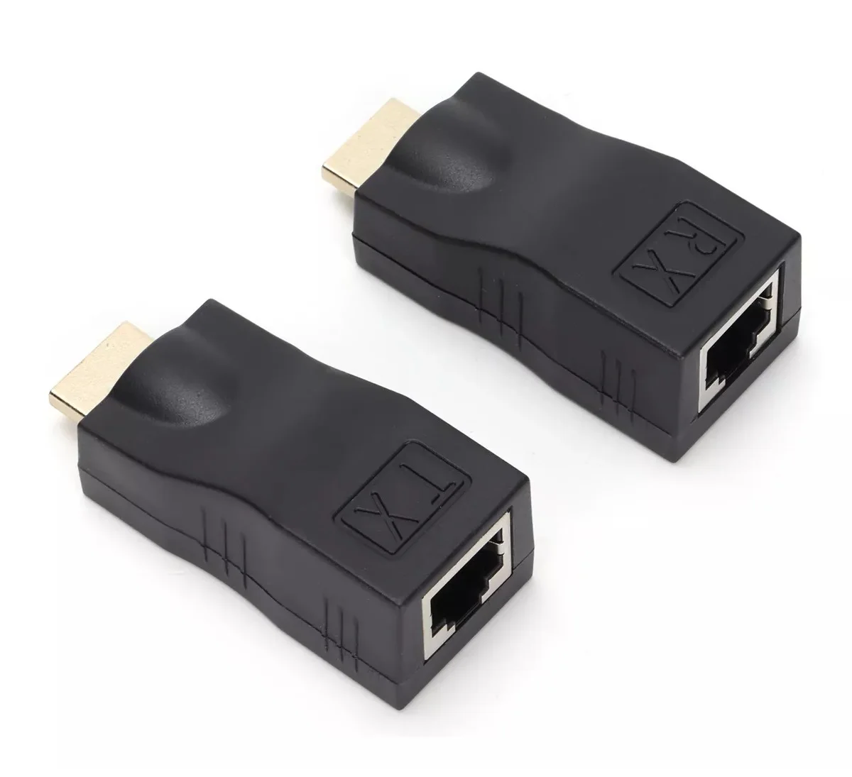 Extensor HDMI LAN Para Cabo RJ-45 30 Metros Cat5e Cat6