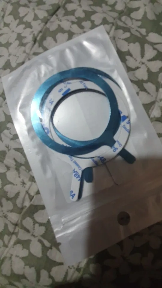 3/5 PC Metal Ring Plate for Magsafe Accessories for iPhone 14 15 Magnetic Mobile Phone Holder Car Wireless Charger Iron Sheet photo review