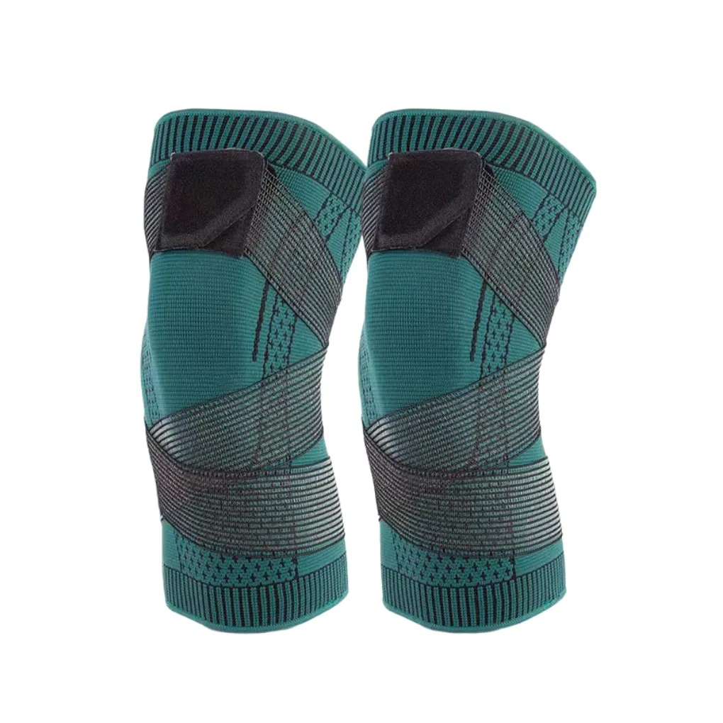 

HX001 Ollas summer thin knee pads knitted knee pads nylon breathable straps knee pads