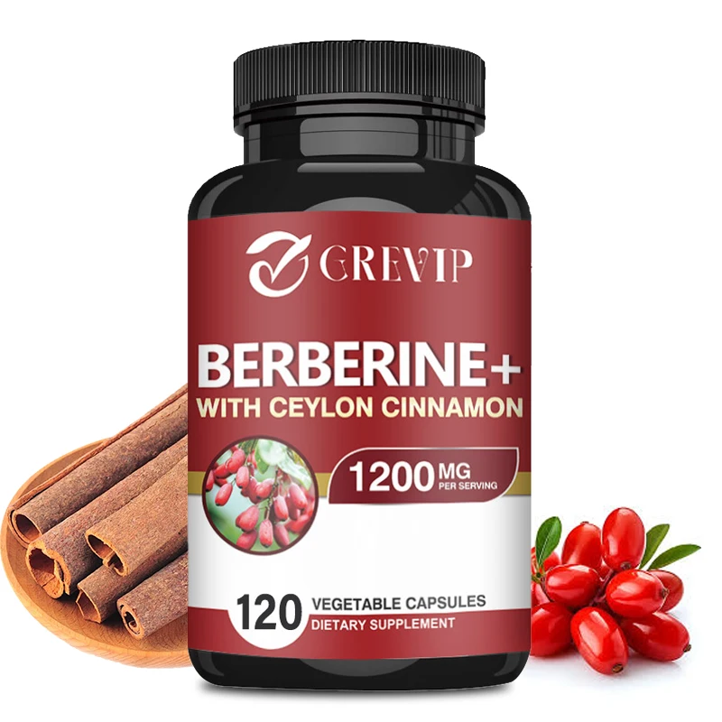 Berberine Ceylon Cinnamon Metabolism Support Capsules