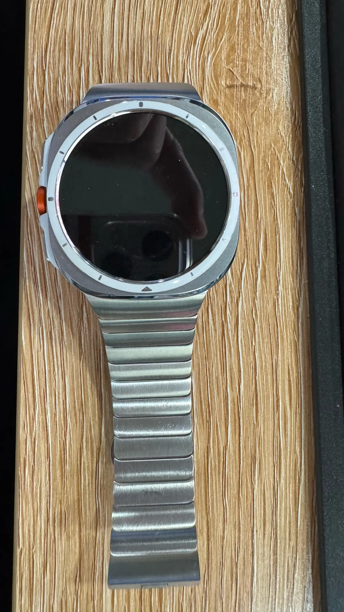 Pulseira de aço inoxidável para samsung galaxy watch ultra 2025 47mm banda luxo pulseira de metal para samsung galaxy ultra 47 photo review