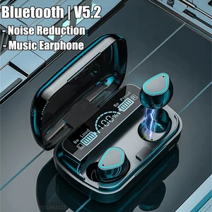 Bluetooth-наушники TWS с шумоподавлением, водонепроницаемые, Hi-Fi, с микрофоном