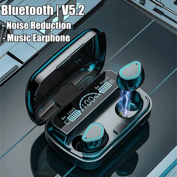 2024 NEW TWS Wireless Bluetooth Noise Reduction Earphone 9D HIFI Stereo Music Sports Headphones Waterproof Headset with MIC