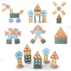 Montessori Toys For 3- 6 Year Old Boys Girls-Wooden Sorting & Stacking Toys For Baby Toddlers 4