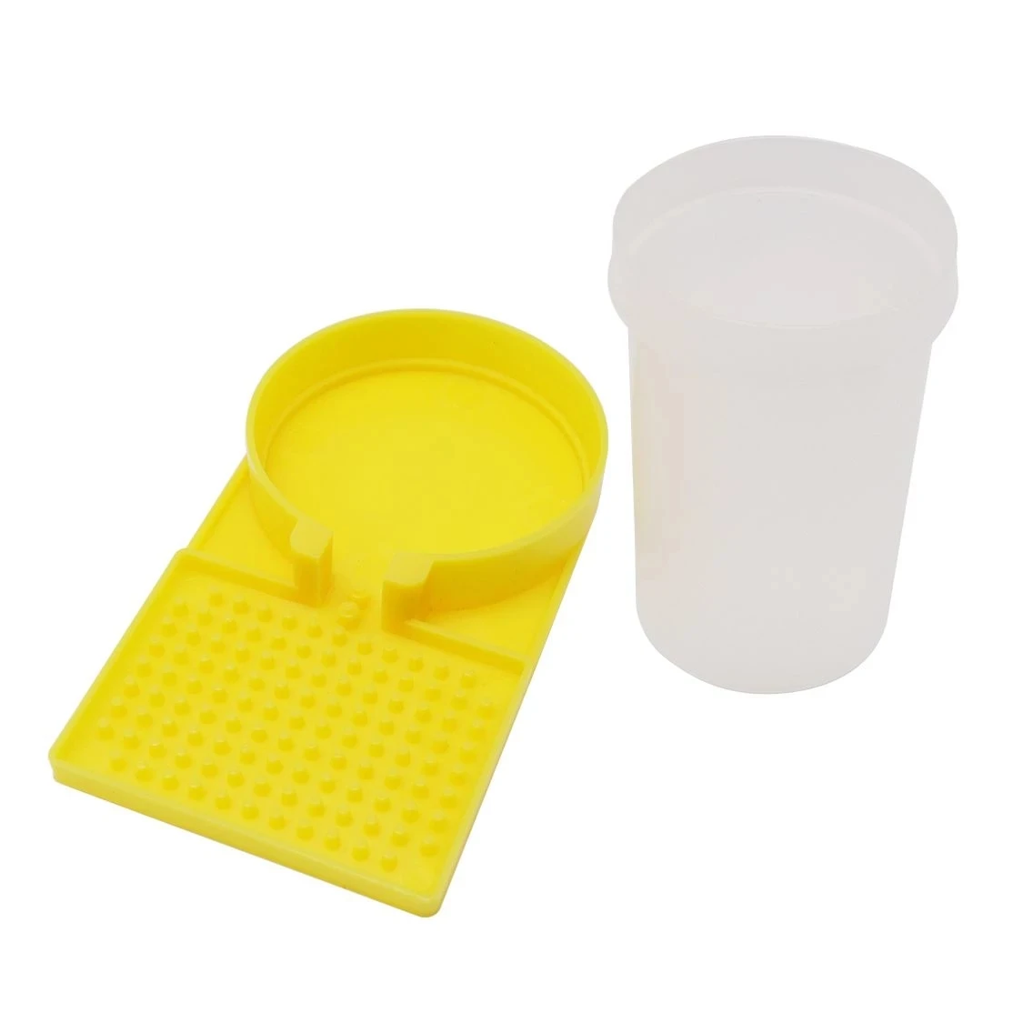 Apiculture Hive Bee Feeders Beehive Nest Door Drinker Plastic Drinking Water Feeding Cup 1 Set beekeeping tools beekeeping accessories bees water feeder