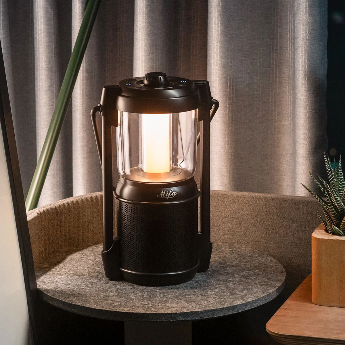 Mifa lyra-強力なBluetoothスピーカー,360 ° サウンド,3つの照明モード