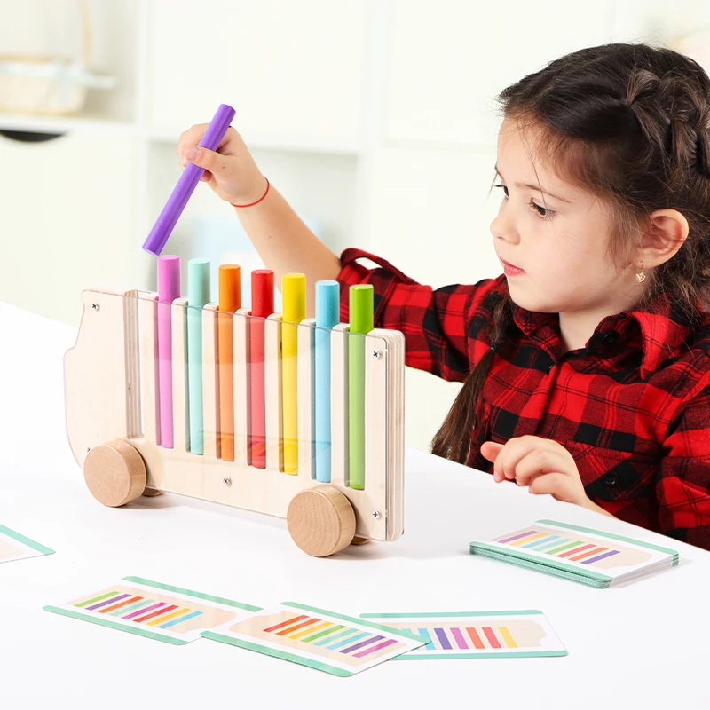 Juguete De Salto De Payaso De Madera – Juego Magnético Montessori Para Niños De 3 A 12 Años, Ideal Para Coordinación Y Concentración