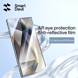 SmartDevil Anti-Riflesso HD Protezione Schermo in Vetro Temperato - Copertura Completa & Chiaro, Anti-Fingerprints