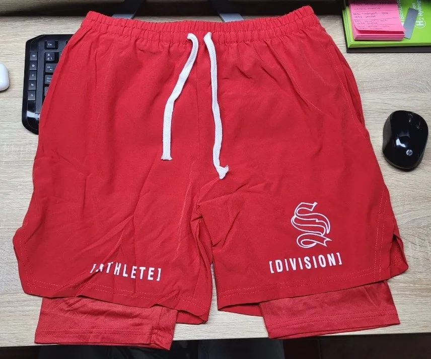 Quick Dry Muscle Fit Mens Gym Shorts