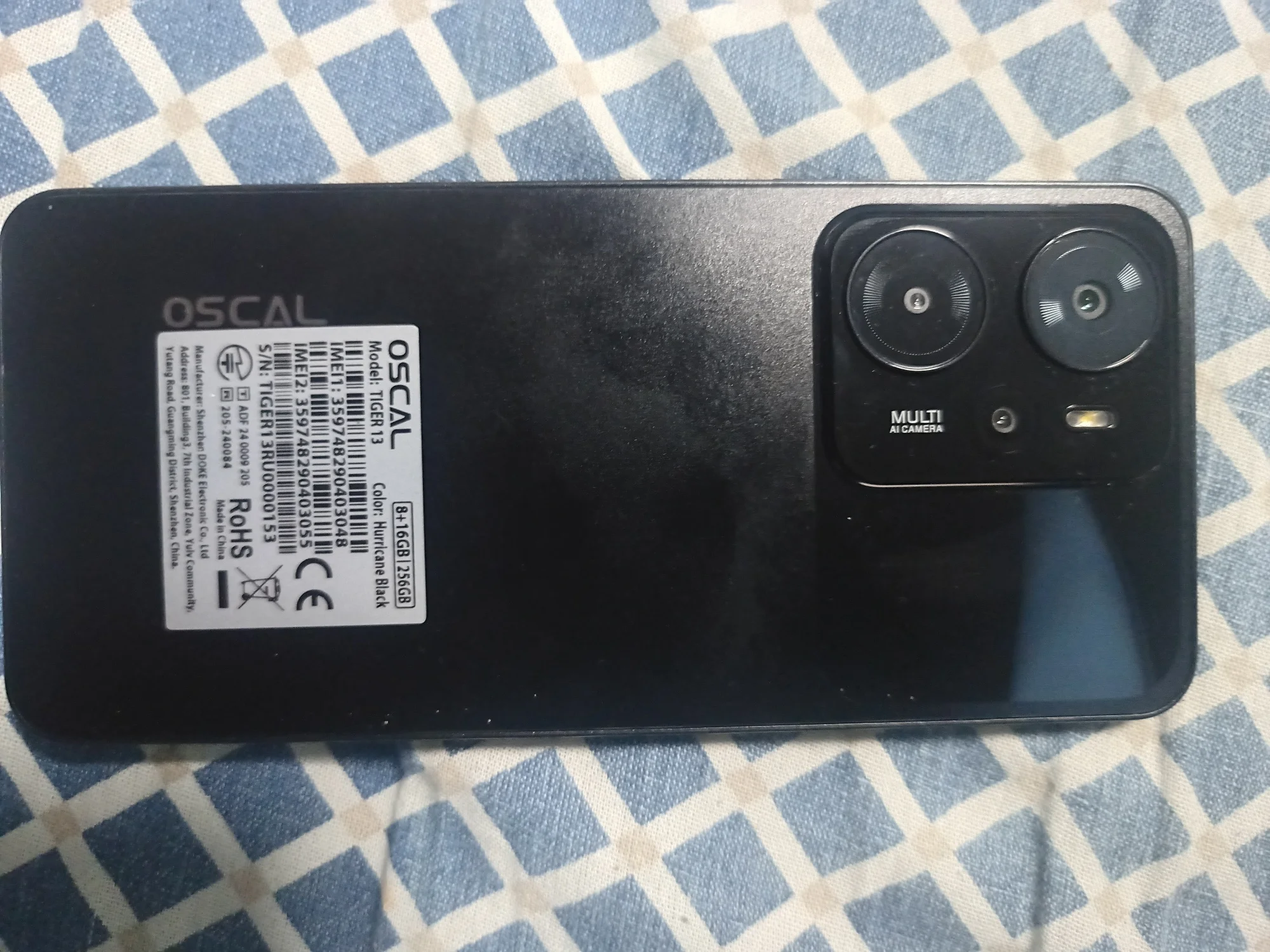 World Premiere] Blackview OSCAL TIGER 13 5G Smartphone 6.67