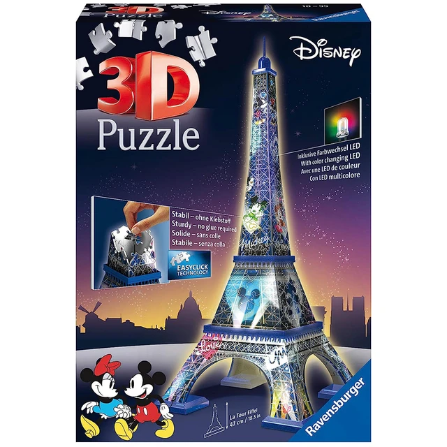 Ravensburger 3d Puzzle La Tour Eiffel Paris 216 Pieces