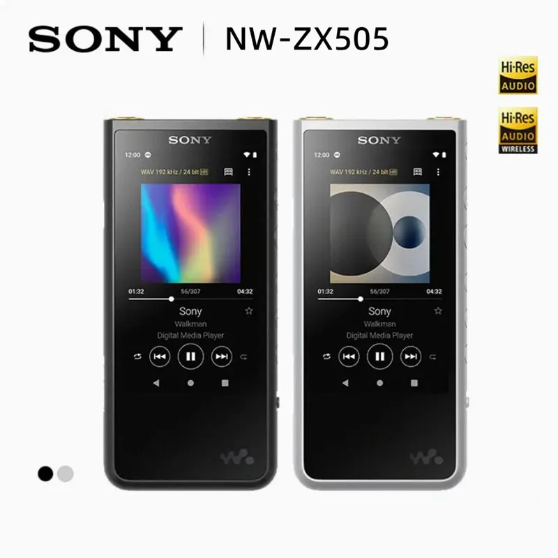 

SONY NW-ZX505 Walkman Android 9,0 музыкальный плеер с высоким разрешением без потерь, mp3-плеер ZX500 Walkman серии ZX ZX505 16 ГБ, mp3-плеер