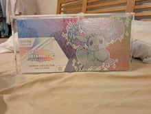 Acrylic Display Case For Prismatic Evolutions SPC Box - Magnetic Lid, UV Protection, 8+5mm Thick