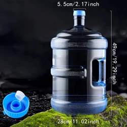 Premium Reusable Round Water Dispenser with Handle (18.9L)