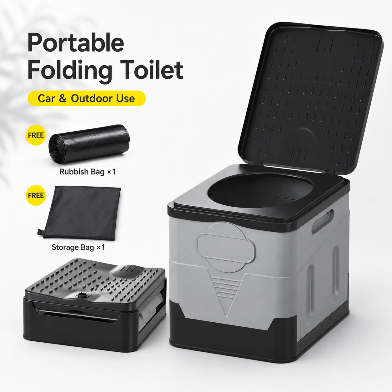 Portable Folding Car Toilet 1