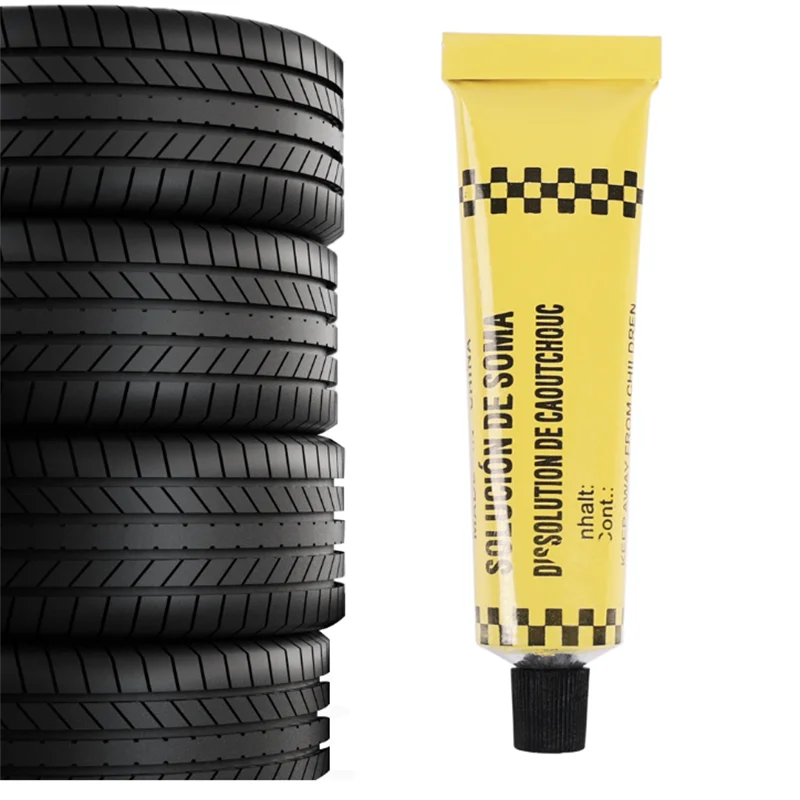 5 PCS Universal Tire Repairing Glue Car Motorcycle Bike Scooter Inner Tube Puncture Portable Tyre Repair Tools
