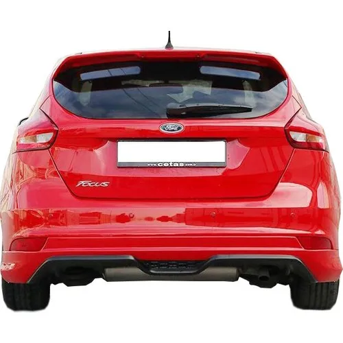 

For Ford Focus3 HB Rear Bumper Extension compatible with 2015-2018 Facelift models- Rocker Body Kit Spoiler Wings Antenna Cover