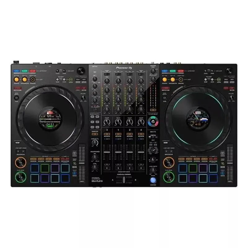 Best offer DJ DDJ-FLX10 4-Channel Track rekordbox DJ controller with multi-app support