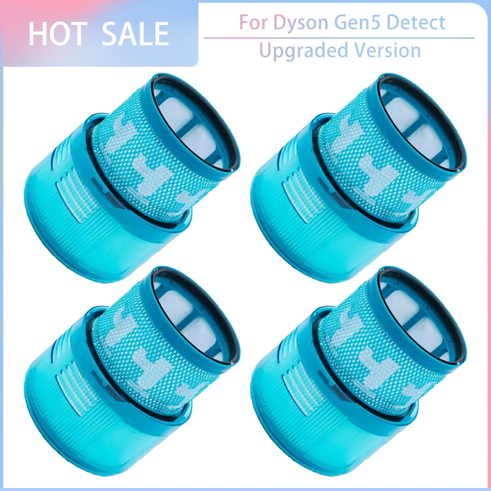 Compatível com Aspiradores sem Fio Dyson Gen5 Detect Outsize Peças de Reposição Filtro Hepa Traseiro Acessórios