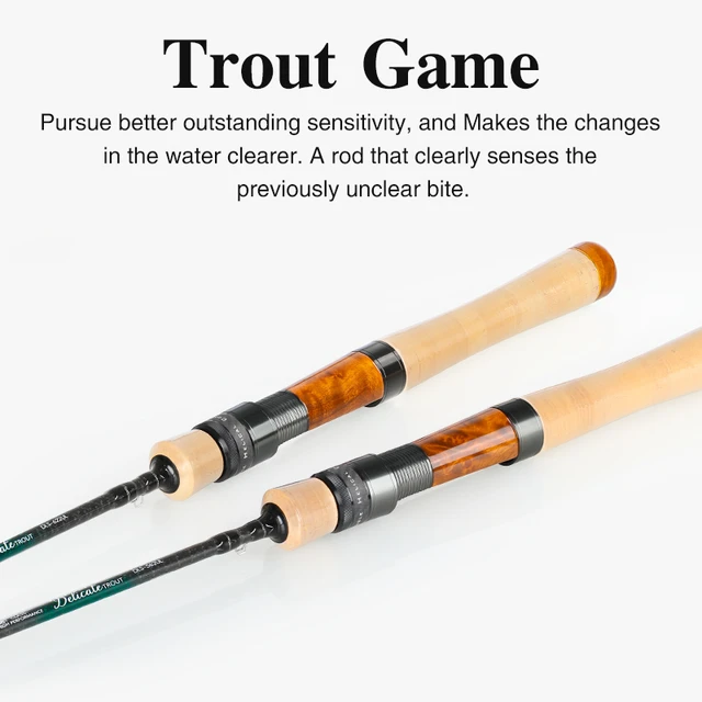 Tsurinoya Stream Fishing Rod Delicate High Sensitivity 1.68m 1.88m Ul Fuji  Guide Spinning Fast Action Carbon Rod - Fishing Rods - AliExpress