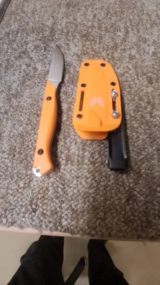 Nova faca de bolso lâmina fixa faca de caça CPM-154 facas de sobrevivência de aço faca de acampamento ao ar livre ferramentas táticas edc photo review