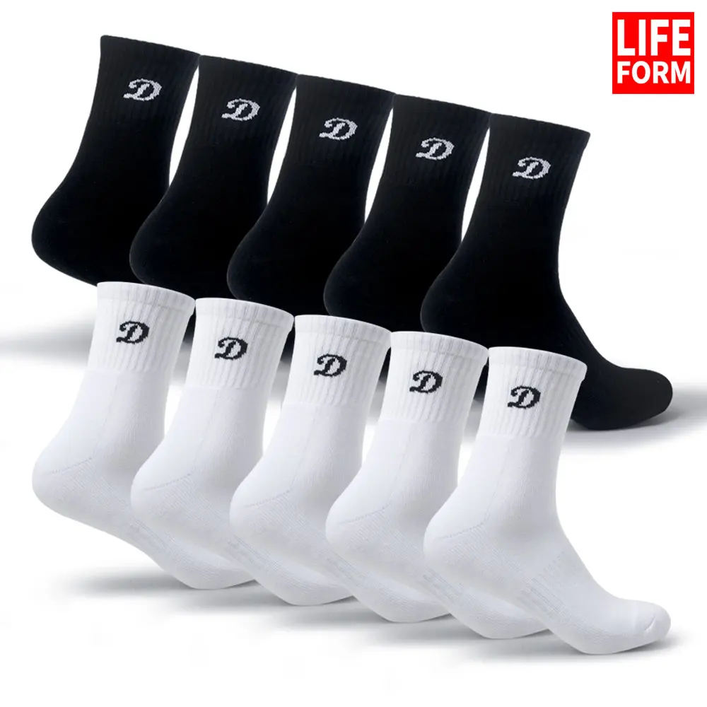 [라이프폼] 국산 10켤레 소프트 더블쿠션 사계절 데일리 양말 등산 스포츠 기능성 두꺼운 남성 여성 - AliExpress
