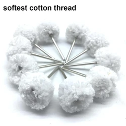10 - Piece Premium Buffing Pad Set - Wool, Cotton, and Cloth Polishing Wheels (GH096)