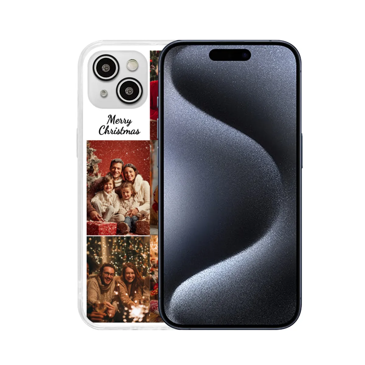 Personalized Transparent Photo Phone Case - Customizable Gift