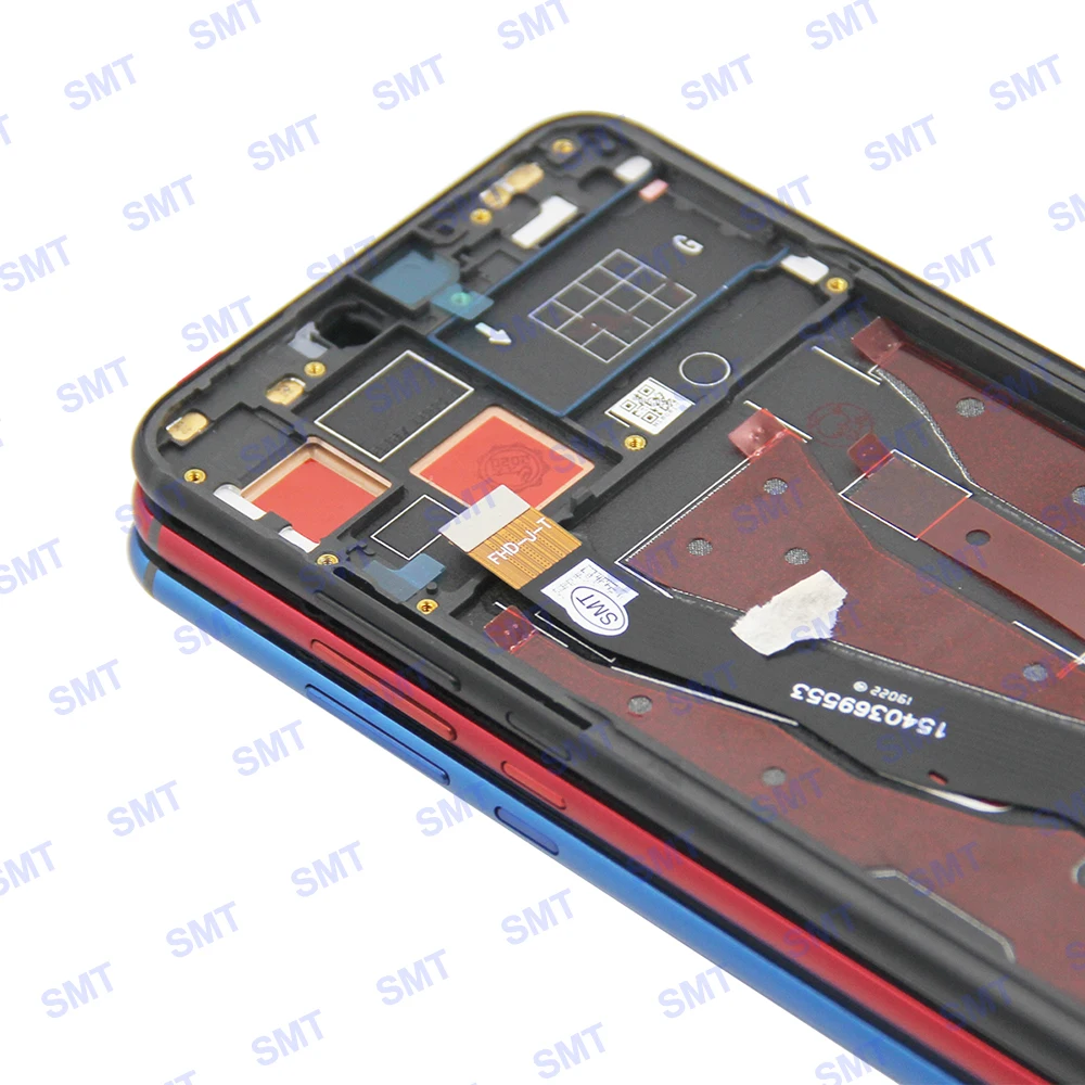 Honor 8X 용 LCD 디스플레이 터치 스크린, 프레임 디지타이저 어셈블리 포함, AAA 품질, 6.5 인치