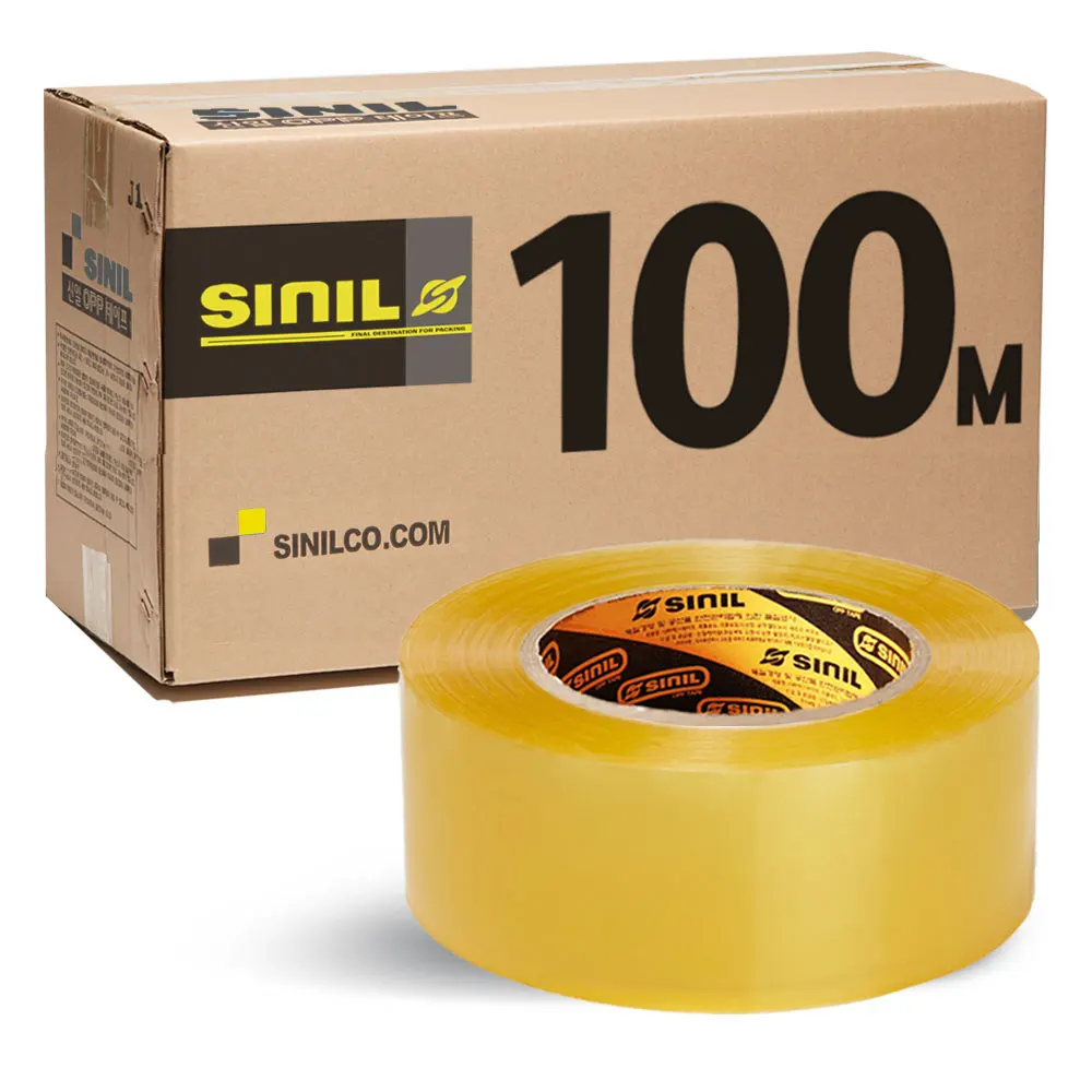 KOHH 『Yellow Tape』全4枚セット売り Shiny Boxtape 100m 40Pcs Transparent Boxtape Opp