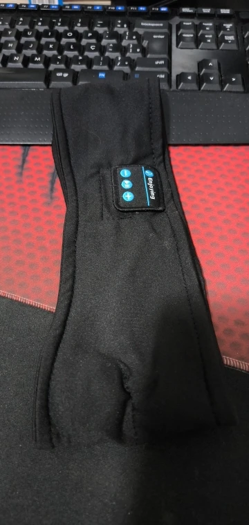 Original Wireless Bluetooth Headset Sports Sleep Headband Eye Mask photo review